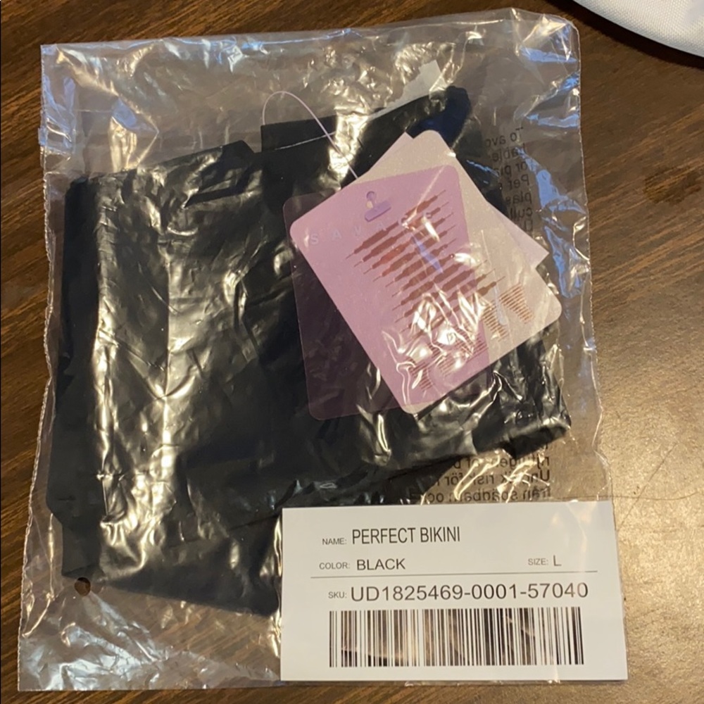 Savage x Fenty black bikini panties
